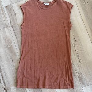 Double Zero Sleeveless Cotton Dress